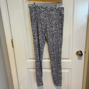 Varley full length leggings in leopard